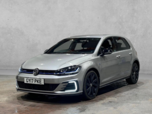 2017 Volkswagen Golf 1.4 Tsi 8.7kwh Gte Advance DSG Euro 6 (s/s) 5dr in Silver — image 4