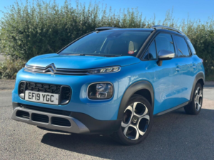 2019 Citroen C3 Aircross 1.2 Puretech Flair Eat6 Euro 6 (s/s) 5dr in Blue — image 2