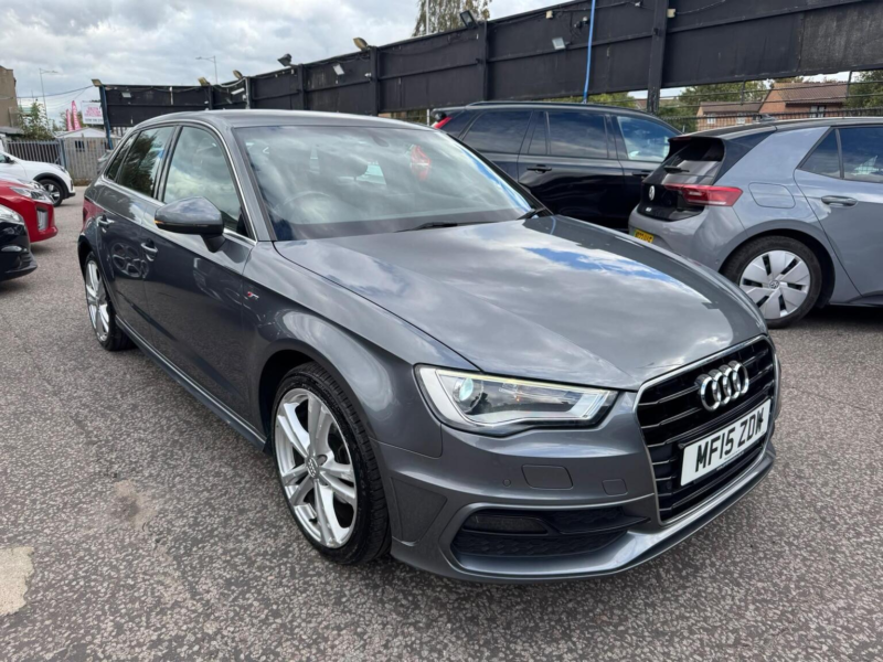 2015 Audi A3 1.4 Tfsi Cod S Line Sportback S Tronic Euro 6 (s/s) 5dr in Grey — image 1