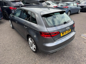 2015 Audi A3 1.4 Tfsi Cod S Line Sportback S Tronic Euro 6 (s/s) 5dr in Grey — image 5