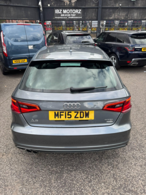 2015 Audi A3 1.4 Tfsi Cod S Line Sportback S Tronic Euro 6 (s/s) 5dr in Grey — image 6