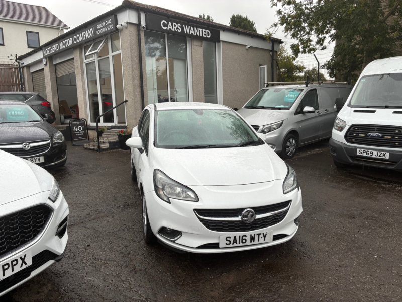 2016 Vauxhall Corsa 1.4i Ecoflex Sri Hatchback 3dr Petrol Manual Euro 6 (75 Ps) in White — image 1