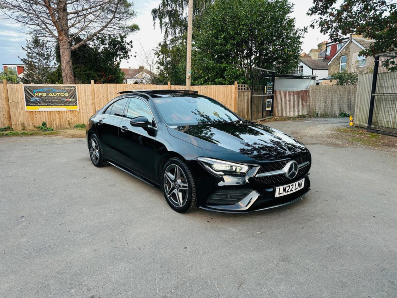 2022 Mercedes-Benz Cla 1.3 Cla180 Amg Line (premium Plus 2) Coupe 7g-Dct Euro 6 (s/s) 4dr in Black — image 1