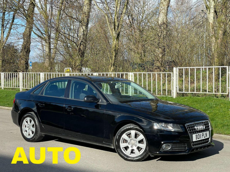 2011 Audi A4 2.0 Tdi Multitronic Euro 5 4dr in Black — image 1