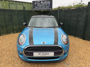 2016 MINI Hatch 1.5 Cooper Euro 6 (s/s) 3dr in Blue — image 3
