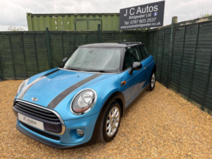 2016 MINI Hatch 1.5 Cooper Euro 6 (s/s) 3dr in Blue — image 4
