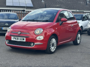 2018 Fiat 500 1.2 500 E6b 1.2 69hp Lounge in Red — image 2