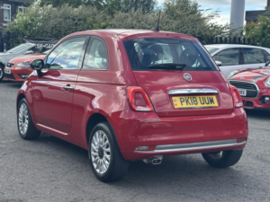 2018 Fiat 500 1.2 500 E6b 1.2 69hp Lounge in Red — image 4