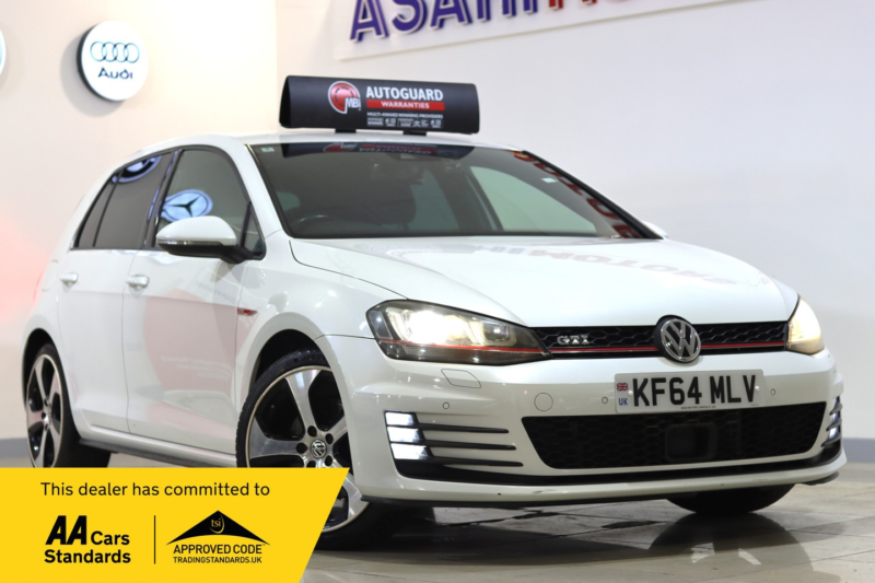 2015 Volkswagen Golf 2.0 Tsi Bluemotion Tech Gti DSG Euro 6 (s/s) 5dr in White — image 1