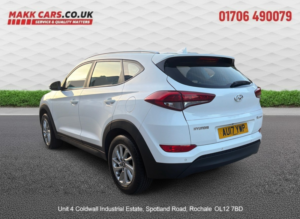 2017 Hyundai Tucson 1.6 Tucson Se Nav 1.6 Gdi 132ps Bd No Aa in White — image 4