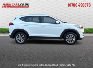 2017 Hyundai Tucson 1.6 Tucson Se Nav 1.6 Gdi 132ps Bd No Aa in White — image 5