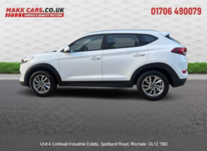 2017 Hyundai Tucson 1.6 Tucson Se Nav 1.6 Gdi 132ps Bd No Aa in White — image 6