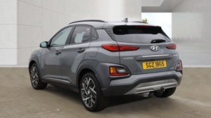 2020 Hyundai Kona 1.6 H-Gdi Premium Se SUV 5dr Petrol Hybrid Dct Euro 6 (s/s) (141 Ps) in Grey — image 3