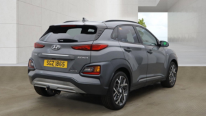 2020 Hyundai Kona 1.6 H-Gdi Premium Se SUV 5dr Petrol Hybrid Dct Euro 6 (s/s) (141 Ps) in Grey — image 4