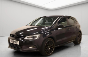 2015 Volkswagen Polo 1.4 Tsi Bluemotion Tech Act Bluegt Euro 6 (s/s) 5dr in Black — image 3