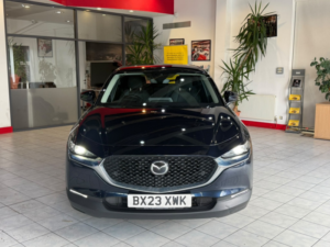 2023 Mazda Cx-30 2.0 E-Skyactiv X Mhev Se-L Lux in Blue — image 4