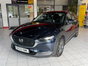 2023 Mazda Cx-30 2.0 E-Skyactiv X Mhev Se-L Lux in Blue — image 5