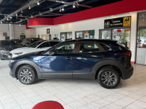 2023 Mazda Cx-30 2.0 E-Skyactiv X Mhev Se-L Lux in Blue — image 6