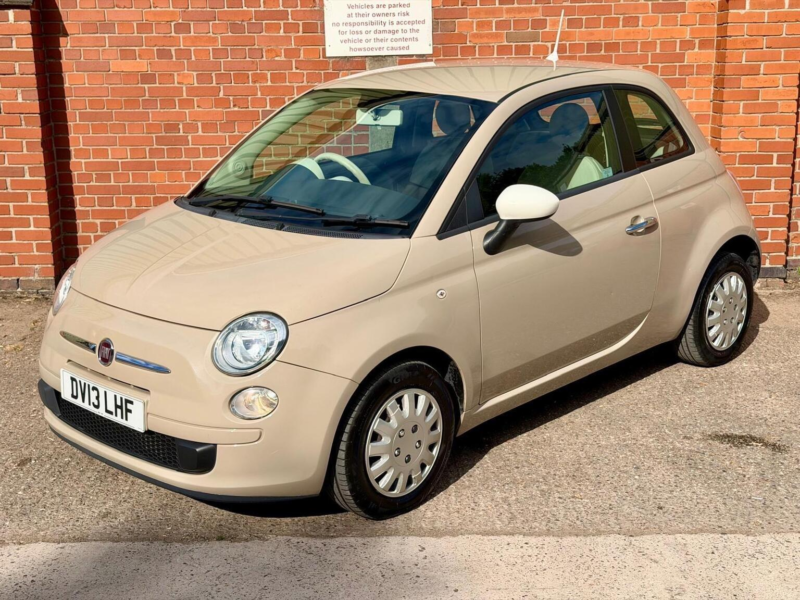 2013 Fiat 500 1.2 Colour Therapy Euro 5 (s/s) 3dr in Beige — image 1
