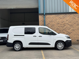 2021 Peugeot Partner 1.5 Bluehdi 950 Professional Long Crew Van Lwb Euro 6 (s/s) in White — image 5