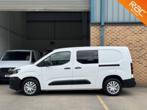 2021 Peugeot Partner 1.5 Bluehdi 950 Professional Long Crew Van Lwb Euro 6 (s/s) in White — image 6