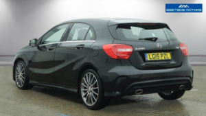 2015 Mercedes-Benz A Class 2.1 A200 Cdi Amg Sport 7g-Dct Euro 6 (s/s) 5dr in Black — image 3