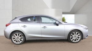2015 Mazda Mazda3 2.2 Skyactiv-D Sport Nav Euro 6 (s/s) 5dr in Silver — image 5