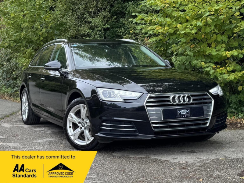 2016 Audi A4 Avant 1.4 Tfsi Sport Euro 6 (s/s) 5dr in Black — image 1