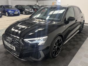 2022 Audi A3 1.5 Tfsi 35 S Line in Black — image 3