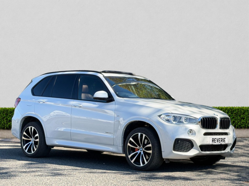 2018 BMW X5 3.0 30d M Sport SUV 5dr Diesel Auto Xdrive Euro 6 (s/s) (258 Ps) in White — image 1