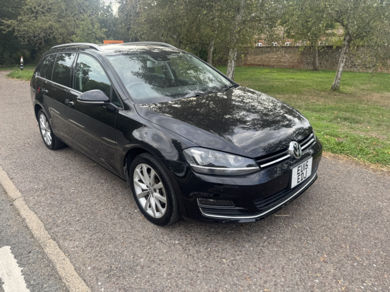 2015 Volkswagen Golf Gt 150 Tsi 1.4 Highline Estate Petrol DSG in Black — image 1