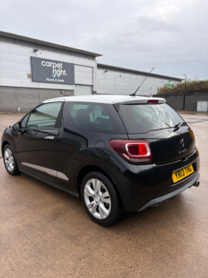 2013 Citroen Ds3 1.6 Vti Dstyle Hatchback 3dr Petrol Auto Euro 5 (120 Ps) in Black — image 3