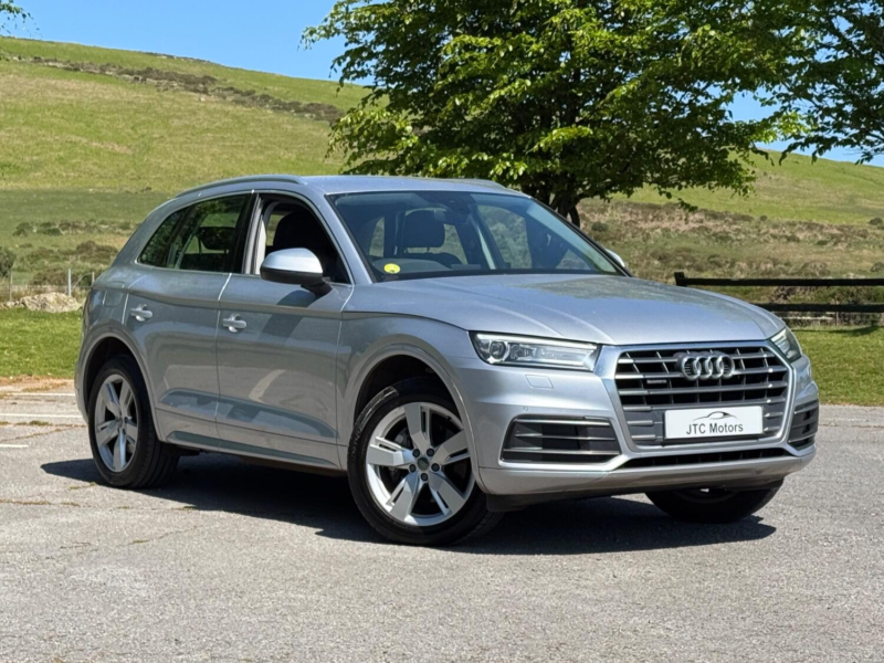 2017 Audi Q5 2.0 Tdi Quattro Sport 5dr Auto, Diesel, Silver + Lovely Car in Silver — image 1