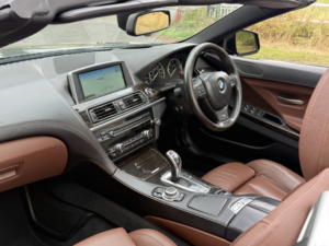 2012 BMW 6 Series 3.0 640d Se Convertible in Black — image 6