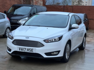 2017 Ford Focus 1.0t Ecoboost Zetec Edition Euro 6 (s/s) 5dr in White — image 3