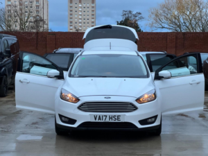 2017 Ford Focus 1.0t Ecoboost Zetec Edition Euro 6 (s/s) 5dr in White — image 6