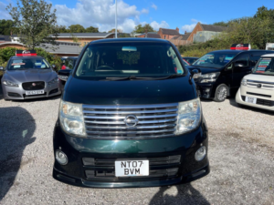 2007 Nissan Elgrand 3.5 V6 Highway Star 5dr Auto in Black — image 2