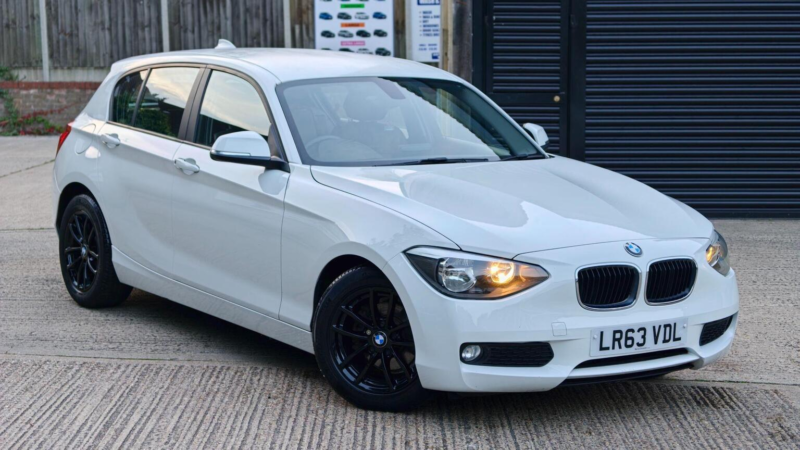 2013 BMW 1 Series 1.6 116d Ed Efficientdynamics Business Euro 5 (s/s) 5dr in White — image 1