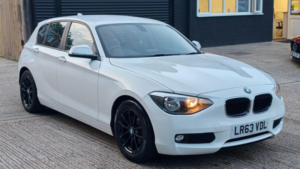 2013 BMW 1 Series 1.6 116d Ed Efficientdynamics Business Euro 5 (s/s) 5dr in White — image 4