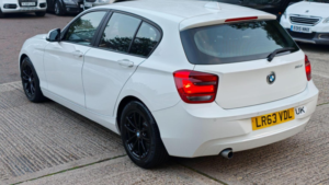 2013 BMW 1 Series 1.6 116d Ed Efficientdynamics Business Euro 5 (s/s) 5dr in White — image 5