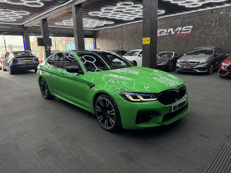 2023 BMW M5 4.4 M5 Competition Saloon in Green — image 1