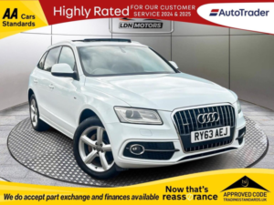 2013 Audi Q5 2.0 Tfsi S Line Plus Tiptronic Quattro Euro 5 (s/s) 5dr in White — image 2