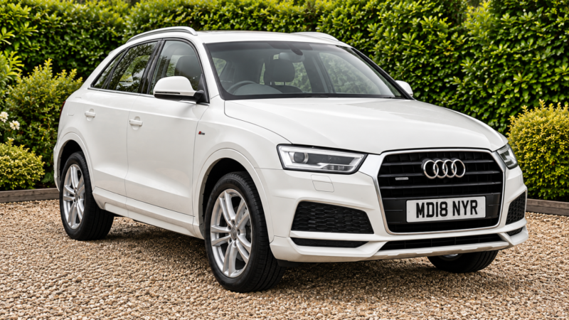 2018 Audi Q3 2.0 Tfsi S Line Edition in White — image 1