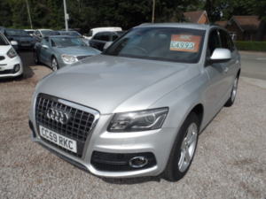 2009 Audi Q5 2.0 Tdi S Line in Silver — image 3
