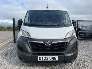 2023 Vauxhall Movano 2.2 Movano Prime 2.2d 140 M6 L3h2 3500 Panel Van in White — image 2