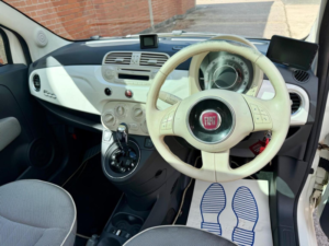 2012 Fiat 500 1.2 Lounge Dualogic Euro 4 3dr in White — image 4