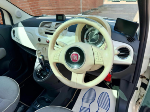 2012 Fiat 500 1.2 Lounge Dualogic Euro 4 3dr in White — image 5