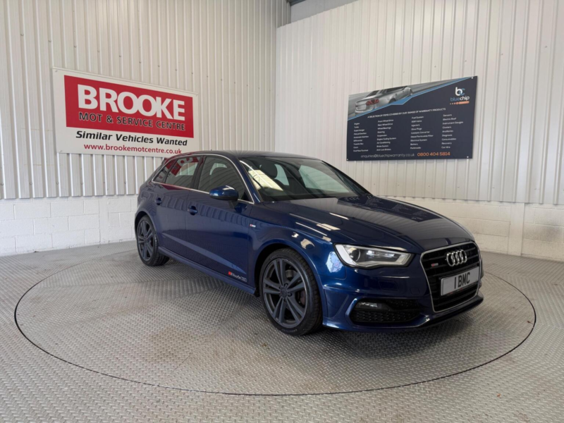 2014 Audi A3 2.0 Tdi S Line Sportback Euro 6 (s/s) 5dr in Blue — image 1