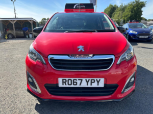2017 Peugeot 108 1.2 Puretech Gt Line Euro 6 5dr in Red — image 2