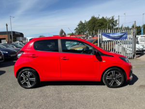 2017 Peugeot 108 1.2 Puretech Gt Line Euro 6 5dr in Red — image 3